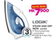 Logik Steam and Dry Iron LSI-005/