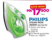 Philips 2000W Steam Iron GCI1434 70
