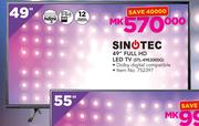 Sinotec 49" Full HD LED TV STL-49E2000G
