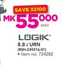 Logik 8.8Ltr URN RSH-249216-01