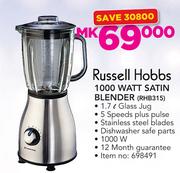 Russell Hobbs 1000 Watt Satin Blender RHB315