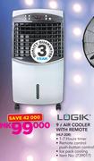 Logik 9Ltr Air Cooler With Remote HLF-20R