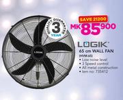Logik 65cm Wall Fan HVM-65