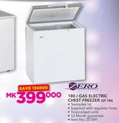 Zero 180Ltr Gas Electric Chest Freezer GF 180