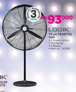 Logik 75cm Pedestal Fan