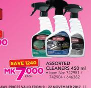 Weiman Assorted Cleaners-450ml Each