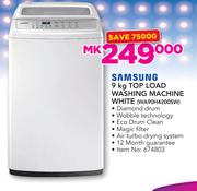 Samsung 9Kg Top Load Washing Machine White WA90H4200SW