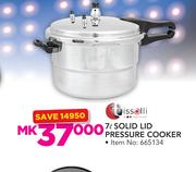 Tissolli 7Ltr Solid Lid Pressure Cooker 