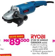 Ryobi 2100W Angle Grinder G232