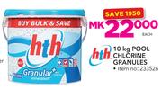 HTH 10Kg Pool Chlorine Granules