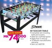 Shoot 48" Soccer Table