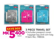 3-Piece Travel Set-Each
