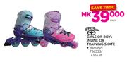 No Fear Girls Or Boys Inline Or Training Skate-Each