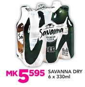 Savanna Dry-6 x 330ml