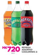 Refresh Assorted Cool Drinks-2Ltr Each
