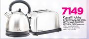 Russell Hobbs 2 Piece Stainless Steel Kettle & Toaster Kitchen Pack RHBSS-56