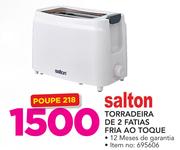 Salton Torradeira De 2 Fatias Fria Ao Toque