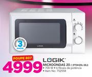 Logik Microondas 20Ltr P70H20L-SEJ