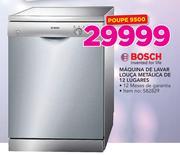 Bosch Máquina De lavar Louça Metálica De 12 Lugares