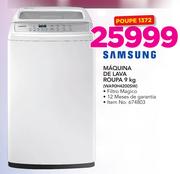 Samsung Maquina De Lavar Roupa 9kg WA90H4200SW