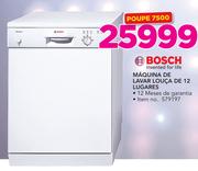 Bosch máquina De Lavar Louça De 12 Lugares