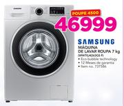Samsung Maquina De Lavar Roupa 7Kg WW70J4263GS F