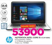 HP Notebook Intel Core I5 15-AY100NI