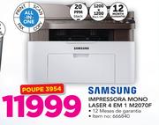 Samsung Impressora Mono Laser 4 Em 1 M2070F