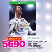 Xbox One Fifa 18 Ronaldo Edition-Each