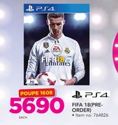 PS4 Fifa 18-Each