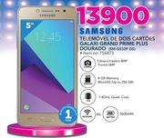 Samsung Telemovel De Dois Cartoes Galaxi Grand Prime Plus Dourado SM-G532F DS-Cada