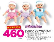My-Sweet-Love Boneca De Pano 32cm-Cada