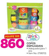 Spark Create Imagine Copos Empilhaveis