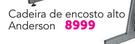 Cadeira de encosto alto Anderson