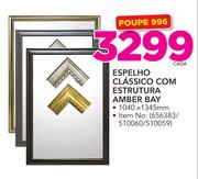 Espelho Classico Com Estrutura Amber Bay