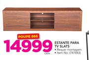 Estante Para TV Slats-cada