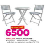 Pergoda 3 Piece bistro Set