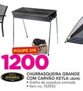 Ketla Churrasqueira Grande Com carvao JB200