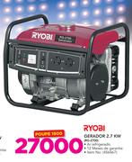 Ryobi Generator 2.7KW RG-2700