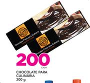 Chocolate Para Culinária-200g cada