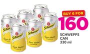 Schwepps Can-6 x 330ml