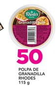 Polpa De Granadilla Rhodes-115g
