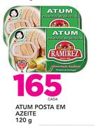 Atum Posta Em Azeite-120g cada