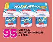 Nutriday Assorted Yoghurt-6 x 100g
