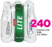 Castle Lite NRB-6 x 340ml