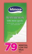 Mimosa Low Fat Milk-1Ltr