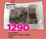 Gourmet Codfish 3 Part Lions-850g