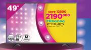 Hisense 49" FHD LED TV