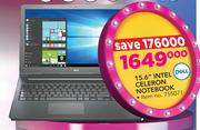 Dell 15.6" Intel Celeron Notebook