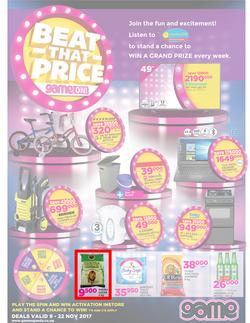 Game Uganda : Beat That Price (9 Nov - 22 Nov 2017), page 1
